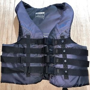 O'Neill Men/Women Superlite USCG Life Vest,Pacific/Smoke/Black:‎ White XXL